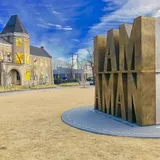 The I Am A Man monument in Memphis, Tennessee.